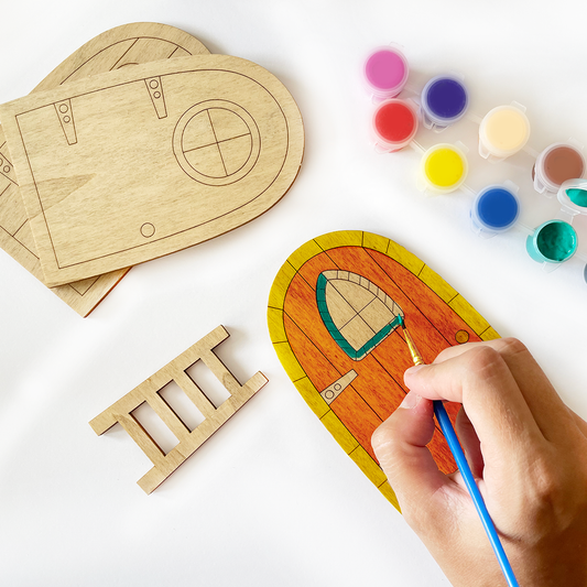 Kit para Colorear Infantil - Puertas Mágicas