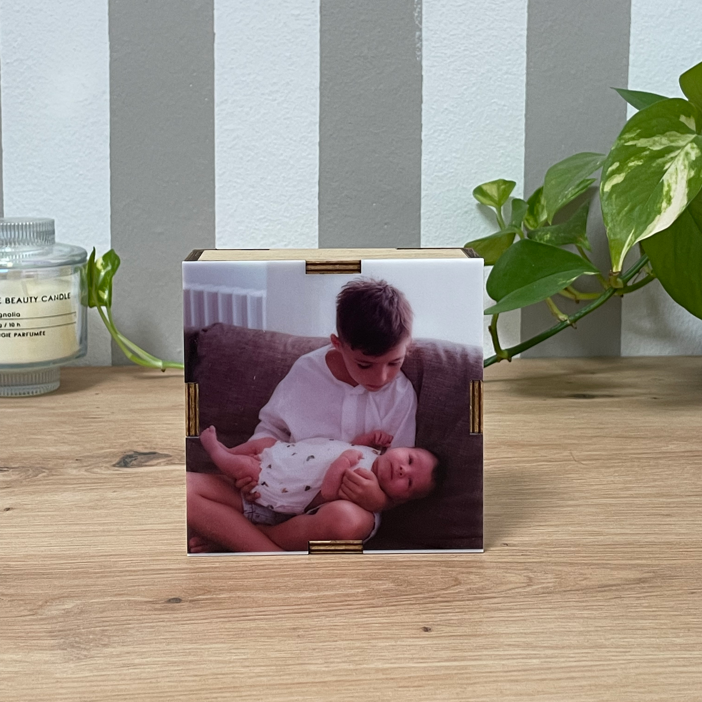 Caja de luz personalizada con foto