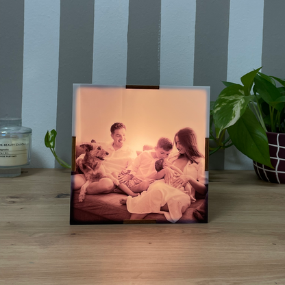 Caja de luz personalizada con foto