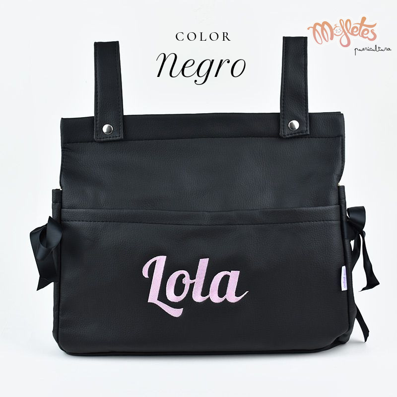 Bolso Personalizado Panera Polipiel con lazos