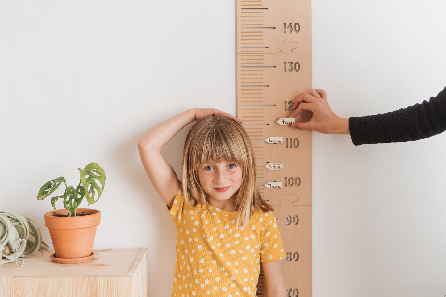 Medidor de Madera Infantil Personalizado