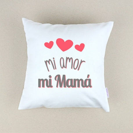 Cojín Personalizado Mi amor mi mamá