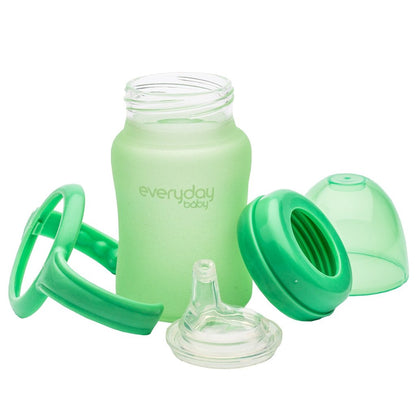 Taza de Entrenamiento de Vidrio Ultra resistente Milk Sippy- 150 ml Verde