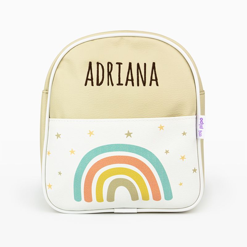 Mochila Infantil Personalizada Arcoíris