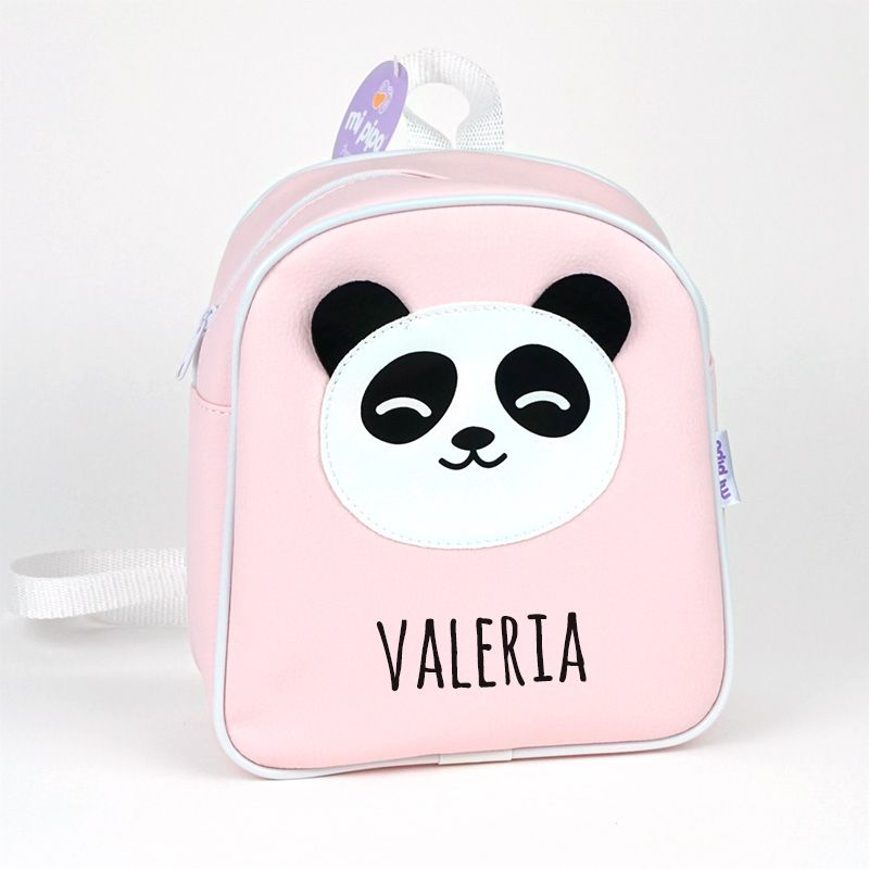 Mochila Personalizada Panda Rosa