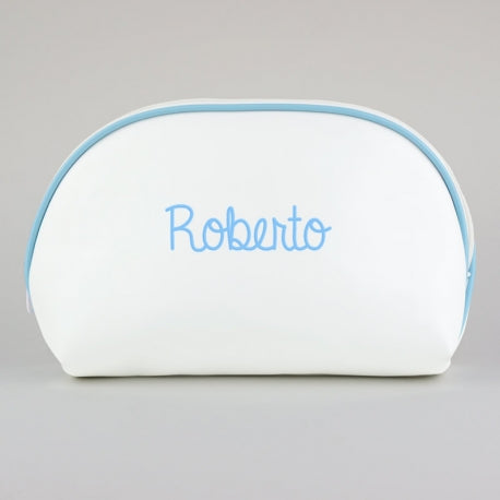 Neceser Polipiel Personalizado Azul