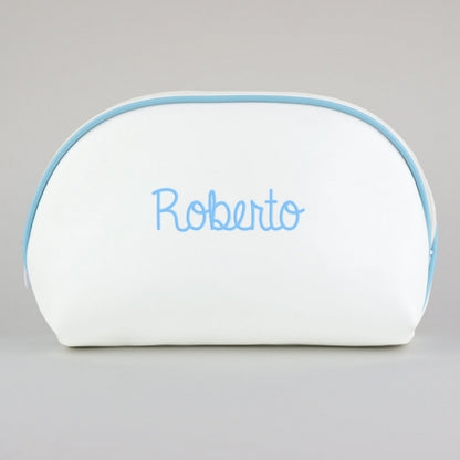 Neceser Polipiel Personalizado Azul