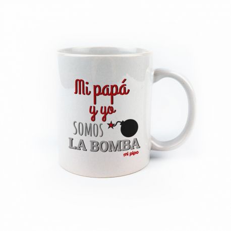 Taza Mi Papá y Yo Somos la Bomba