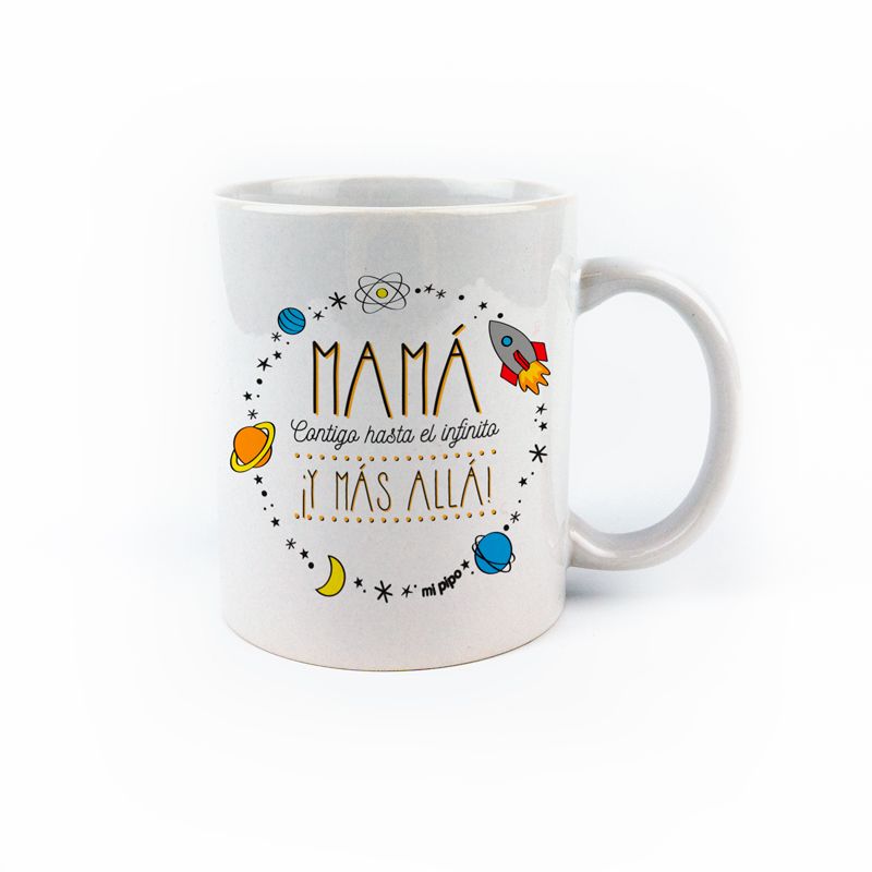 Regalo Día de la Madre Taza personalizada Infinito